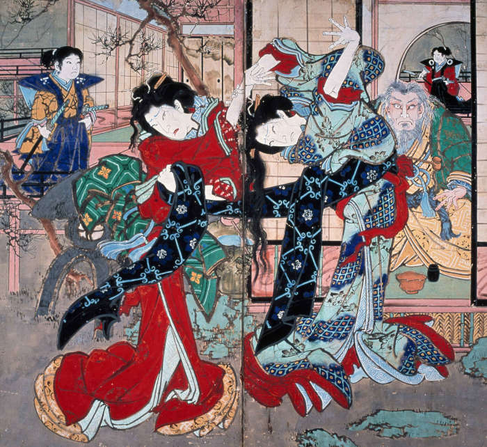 蝶花形名歌島台 小坂部館