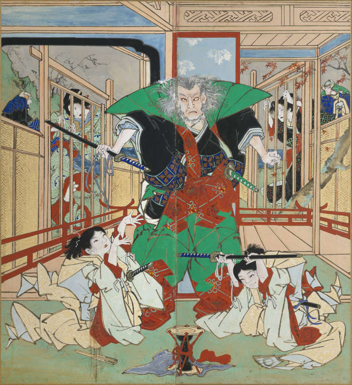 蝶花形名歌島台 小坂部館