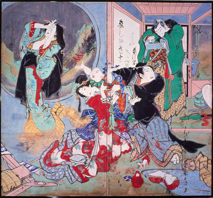 蘆屋道満大内鑑 葛の葉子別れ